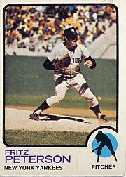1973 Topps Baseball Cards      082      Fritz Peterson